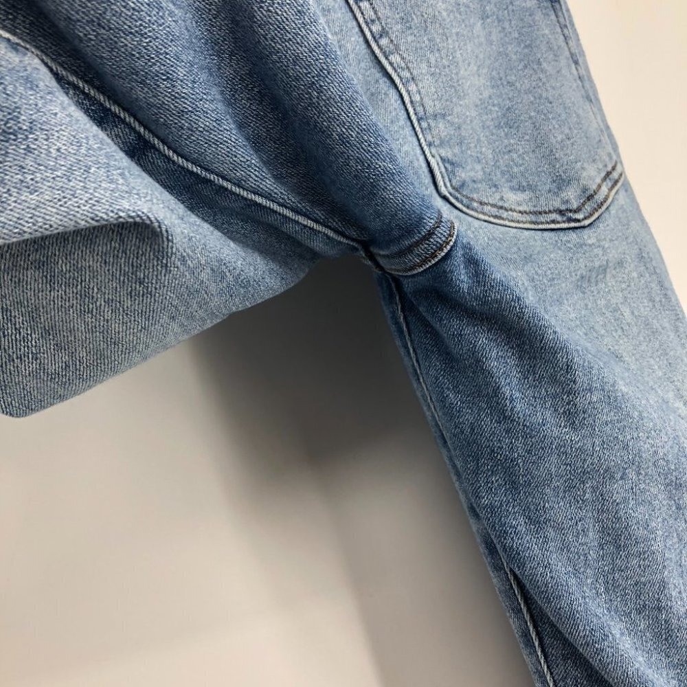 Denim Forum Indigo The Lola High Rise Skinny  High-waisted skinny jeans 27x28 - Picture 14 of 16